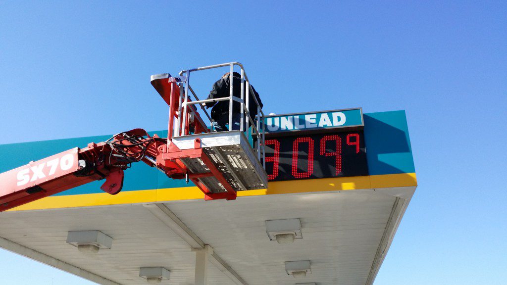 Gas Price Sign Service