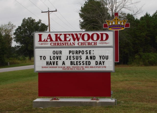 Church Sign